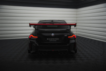BMW 2-Serie G42 2021+ / M2 G87 2023+ Kolfibervinge Spoiler med LED-Ljus Maxton Design